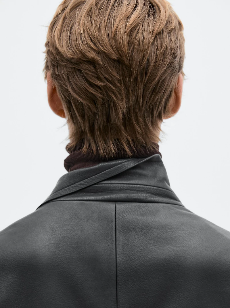 Nappa leather blazer - LIMITED