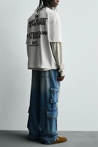 RUBBERIZED PRINTS T-SHIRT