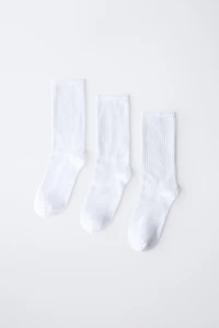 LOT DE TROIS PAIRES CHAUSSETTES LONGUES SPORT