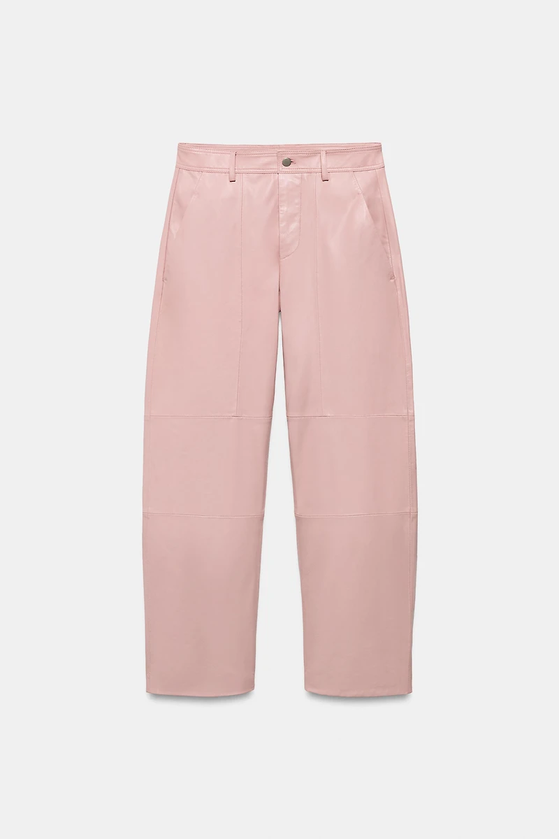 PANTALON EN CUIR 100% ZW COLLECTION ÉDITION LIMITÉE