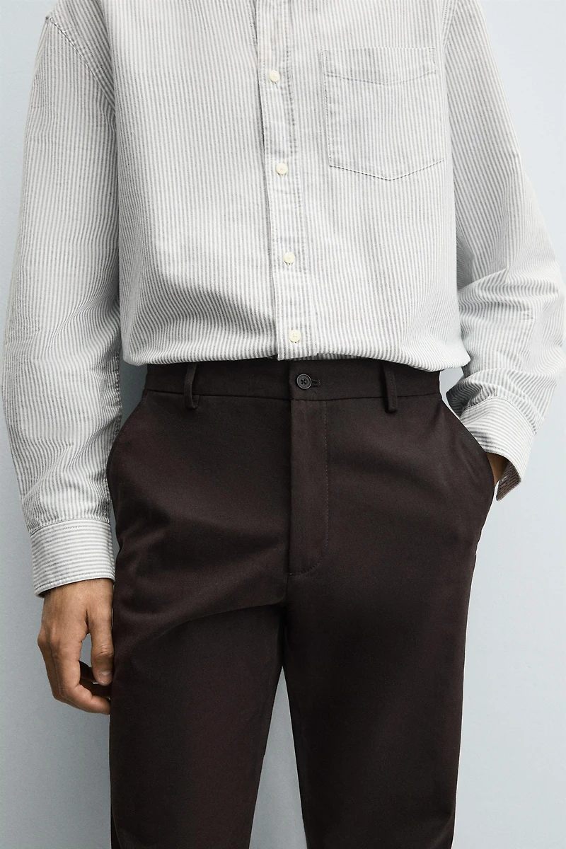 SLIM FIT CHINO PANTS