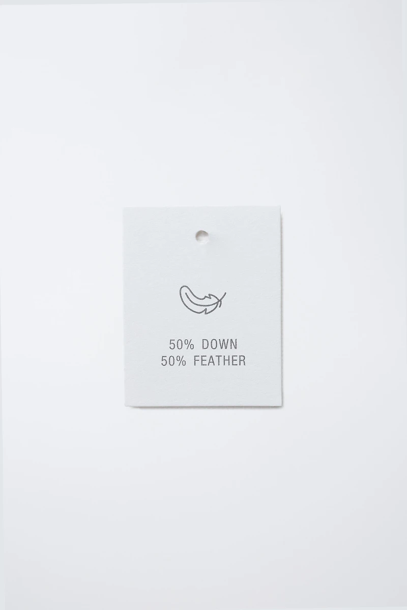 WATER REPELLENT FEATHER AND DOWN JACKET