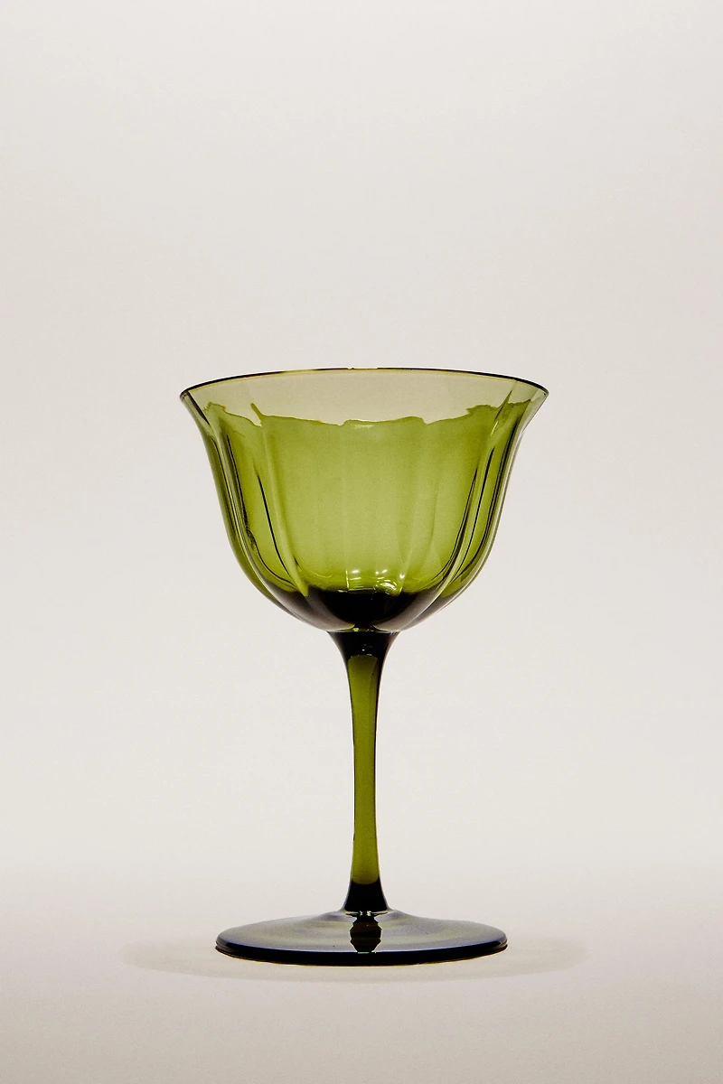 CHRISTMAS RELIEF GLASS