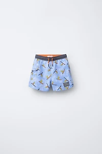 6-14 YEARS/ BART THE SIMPSONS ™ MATT GROENING SWIM SHORTS