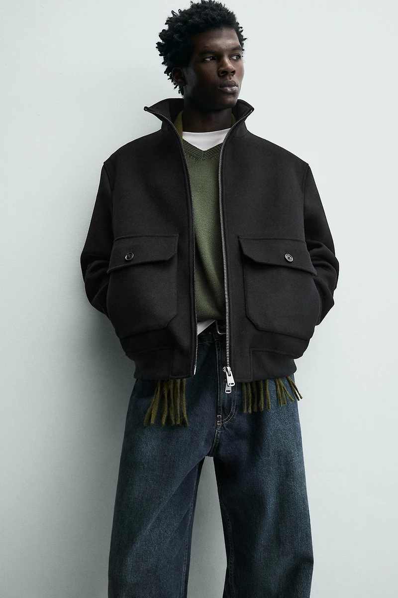 REGULAR FIT POCKET JACKET