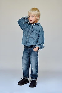 RIPPED BAGGY JEANS