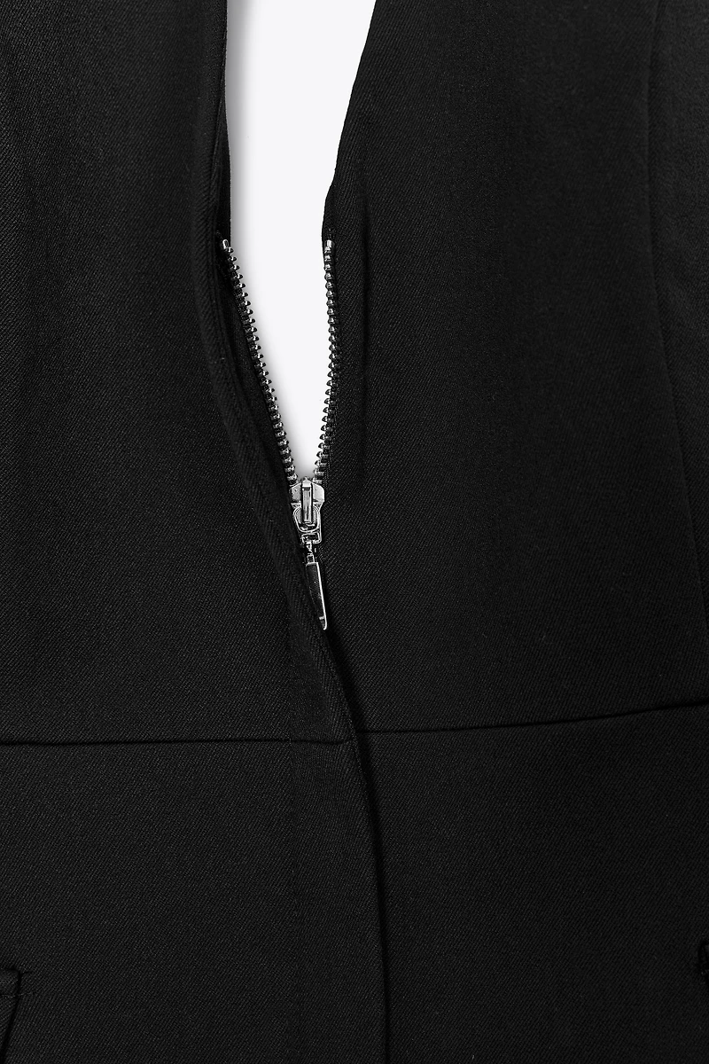 GILET HALTER AVEC RABATS