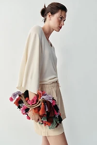 POM-POM COMBINATION BAG