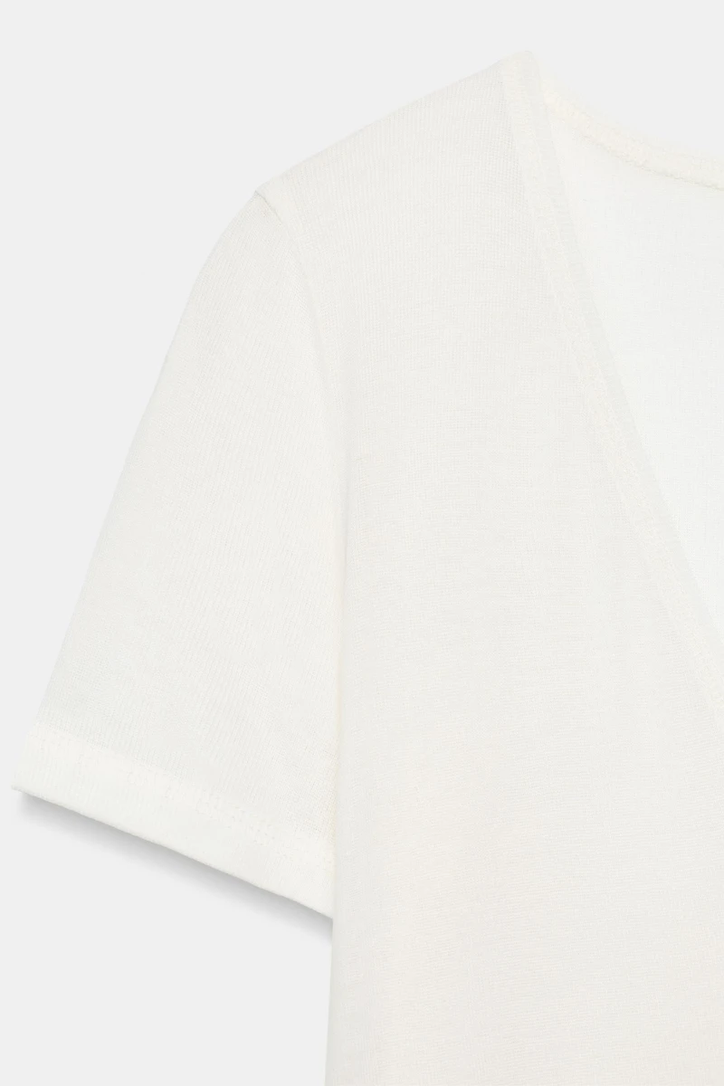 LYOCELL AND SILK T-SHIRT