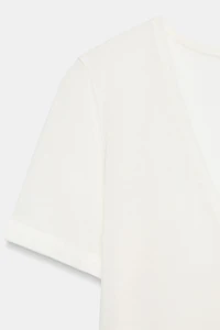 LYOCELL AND SILK T-SHIRT
