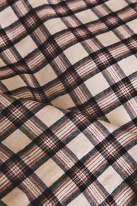 HOUSSE DE COUETTE ENFANT FLANELLE CARREAUX NOËL