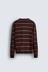 STRIPED WOOL BLEND JUMPER