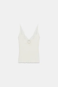 LACE RIB TOP