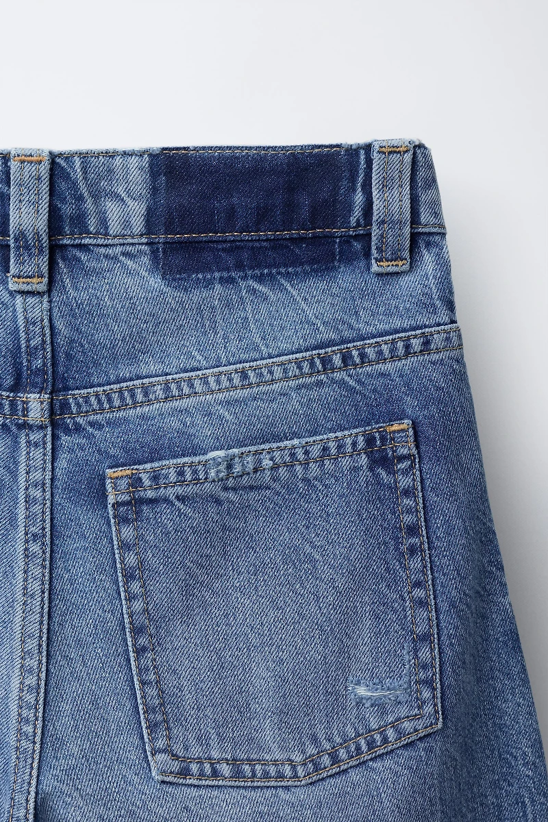 JEAN WIDE LEG DÉCHIRÉ