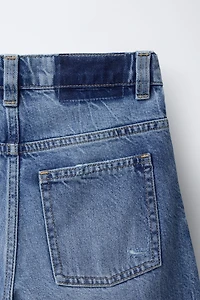 JEAN WIDE LEG DÉCHIRÉ