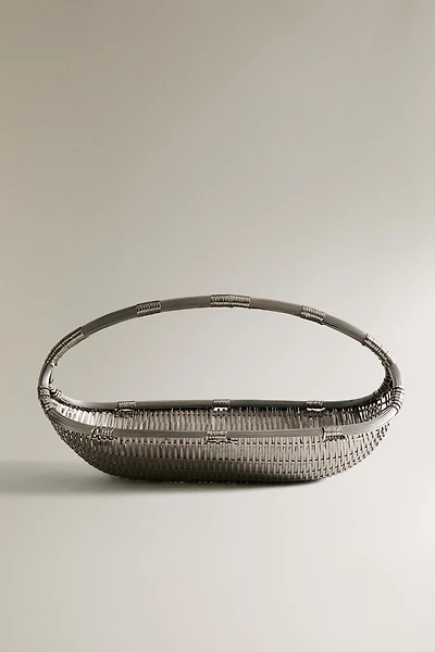 PANIER BAS MÉTALLIQUE TRESSÉ I COLIN KING