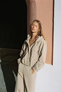 BLOUSON BALLON À CAPUCHE