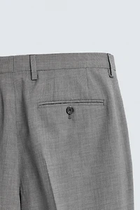 PANTALON DE COSTUME SLIM STRUCTURÉ