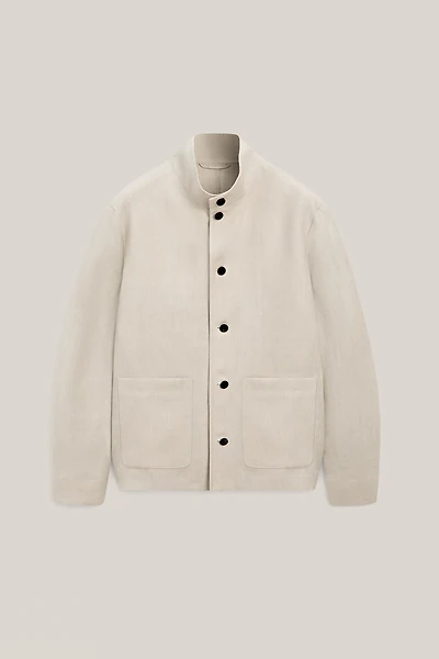 Veste col montant en lin - LIMITED EDITION