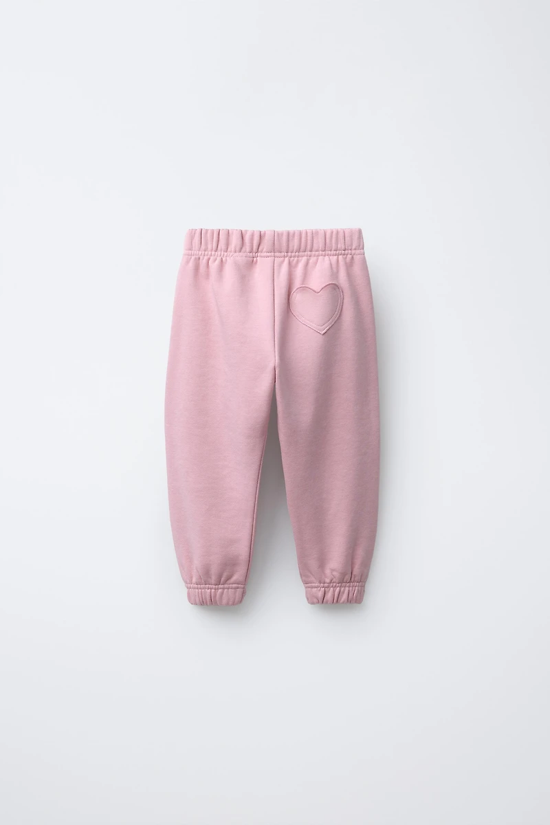 HEART POCKET JOGGER PANTS