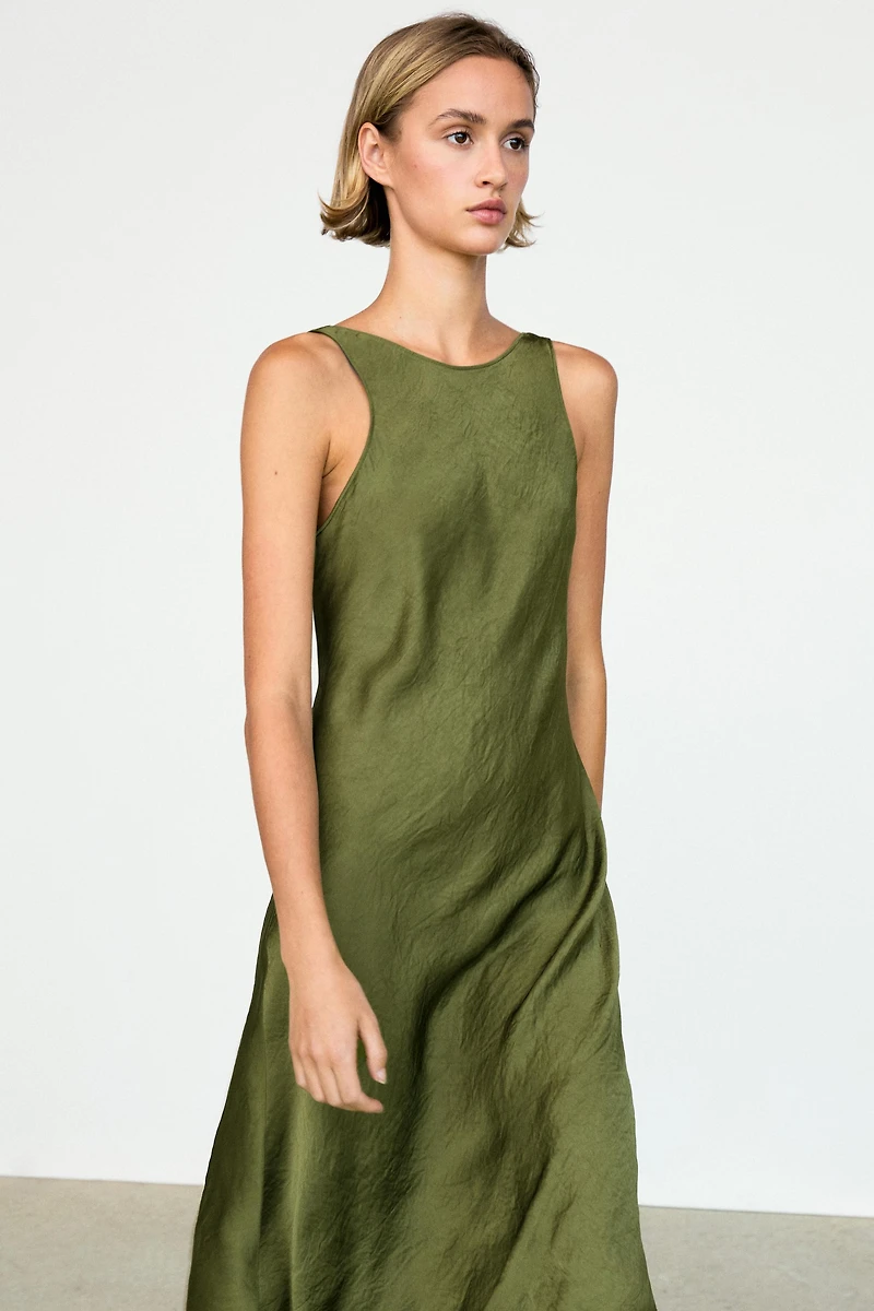Flowing midi dress