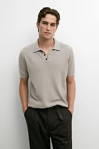 100% Cotton Short Sleeve Knit Polo