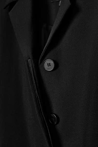 100% WOOL LONG COAT ZW COLLECTION