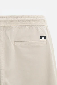WASHED JOGGER WAIST PANTS