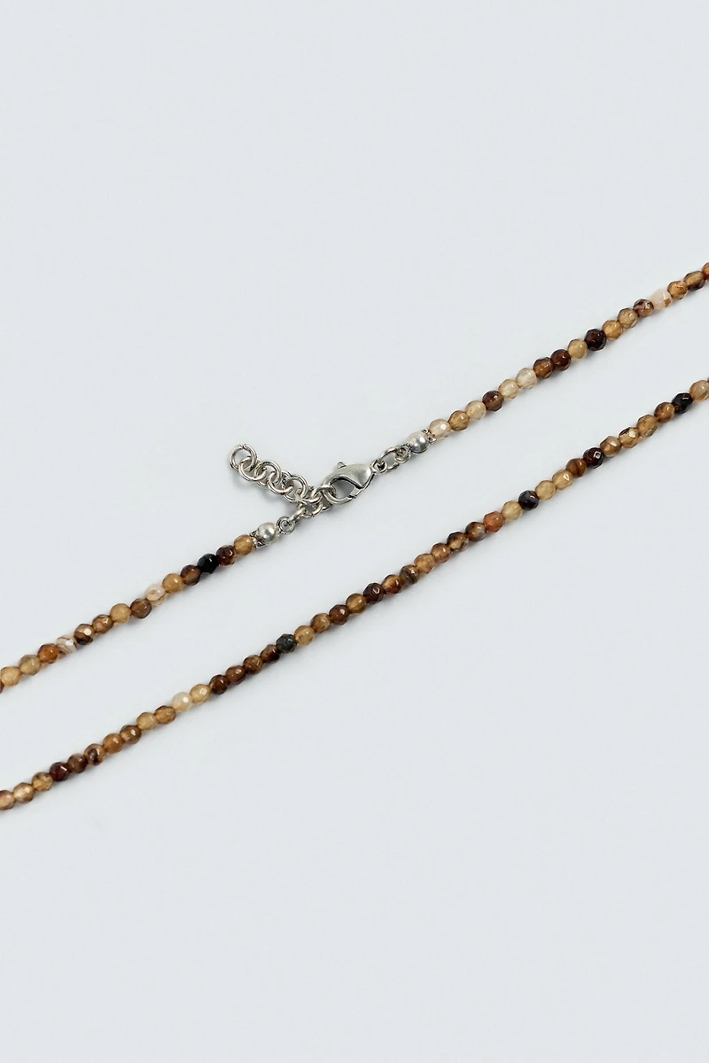 STONE BEAD NECKLACE