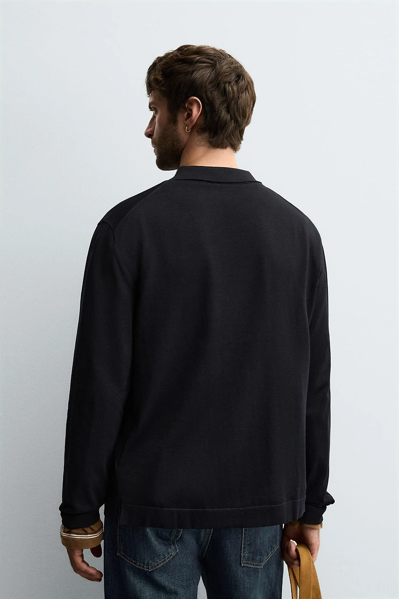 LIGHTWEIGHT COTTON CARDIGAN