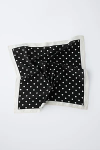 SQUARE POLKA DOT BANDANA