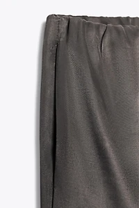 SATIN BALLOON PANTS
