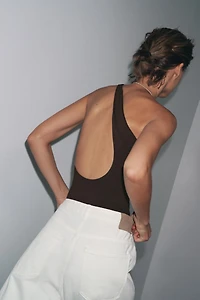 BODY ASYMÉTRIQUE POLYAMIDE