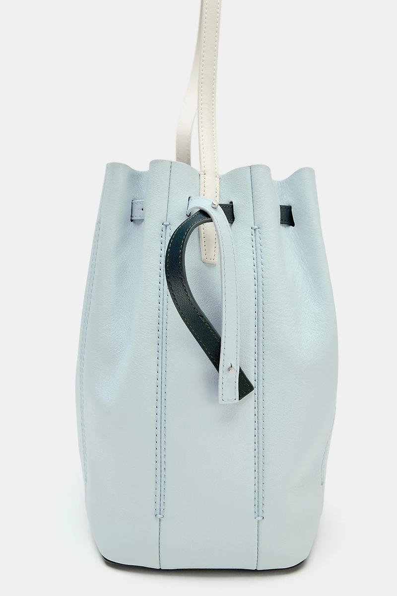 LEATHER SHOULDER BAG