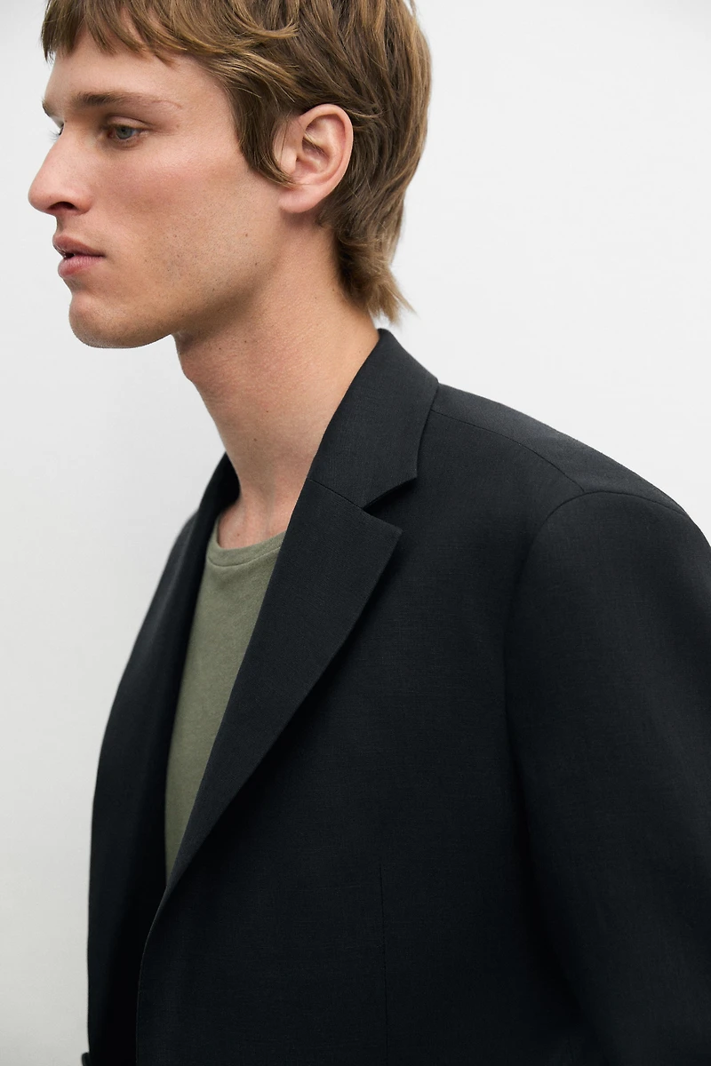 Veste de costume tailoring 100 % lin