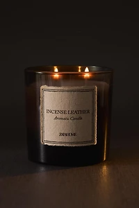 GR) INCENSE LEATHER SCENTED CANDLE