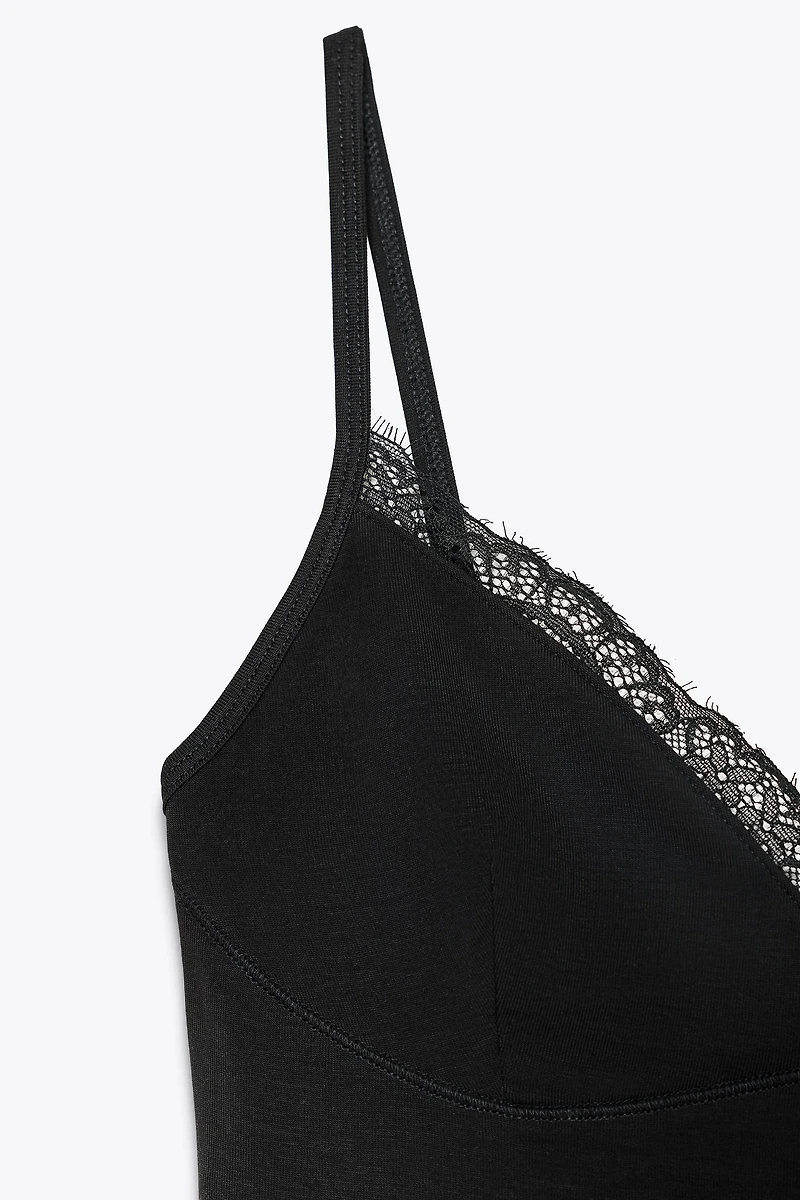 LYOCELL LACE TOP