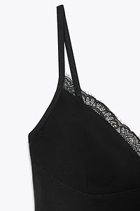 LYOCELL LACE TOP