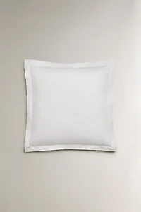 HEMSTITCHED SATEEN PILLOWCASE