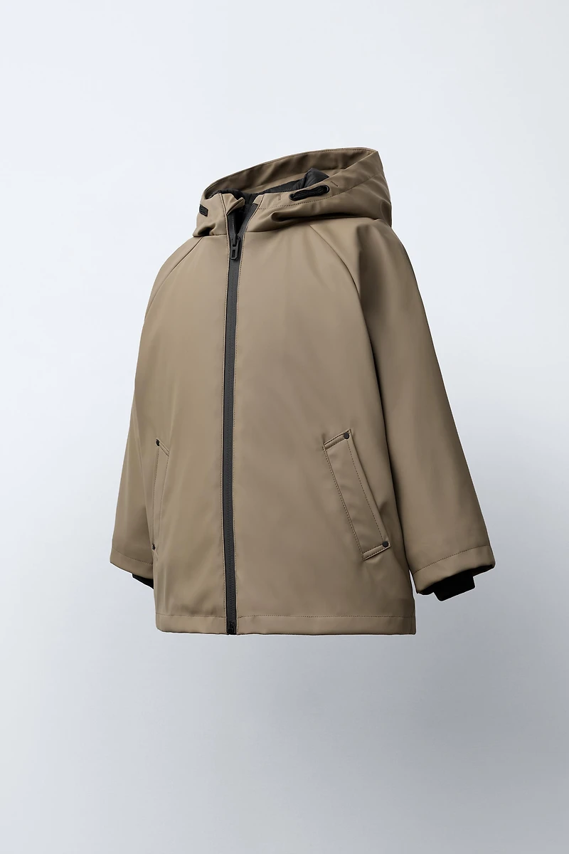 WATER RESISTANT RUBBERIZED RAINCOAT