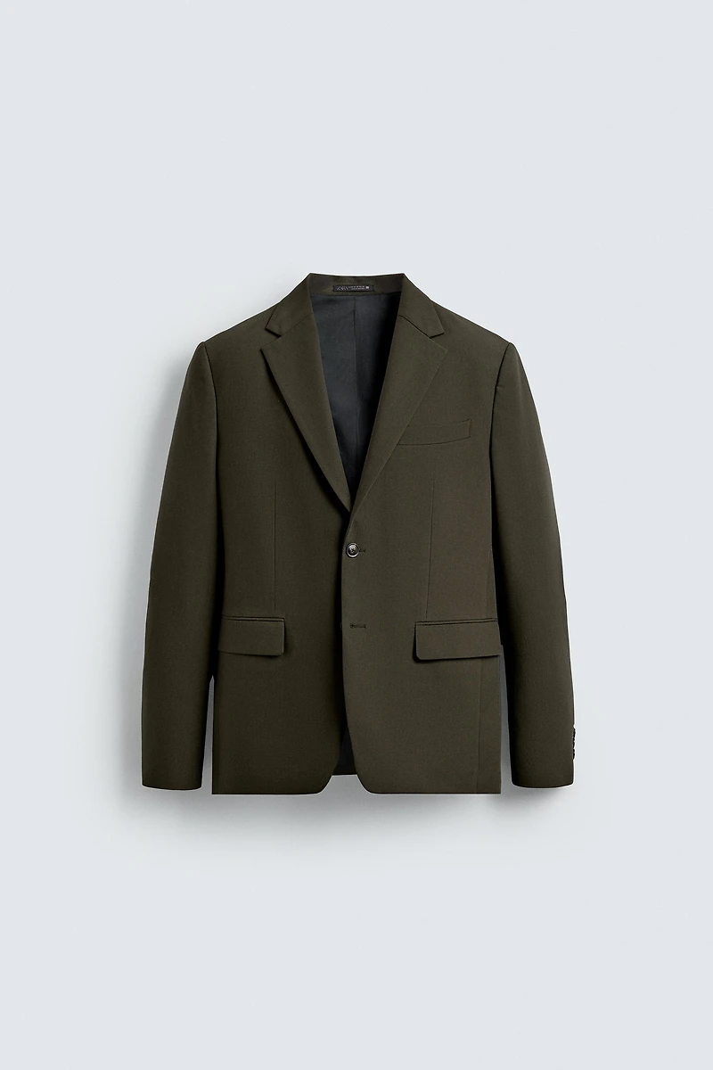 SLIM FIT SUIT BLAZER