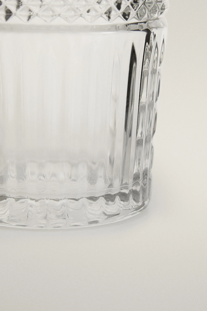 VERRE EN VERRE RELIEF