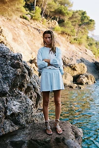 LINEN BOXER SHORTS
