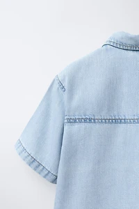 FLUID DENIM SHIRT