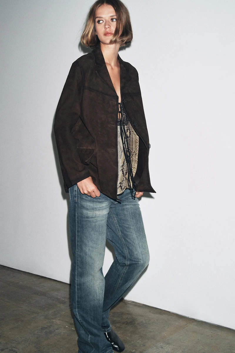 ANIMAL PRINT CAMISOLE TOP ZW COLLECTION