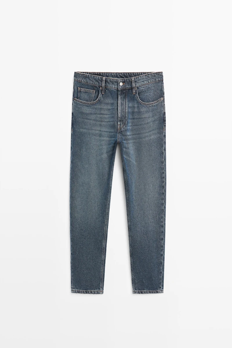 Slim fit cropped jeans