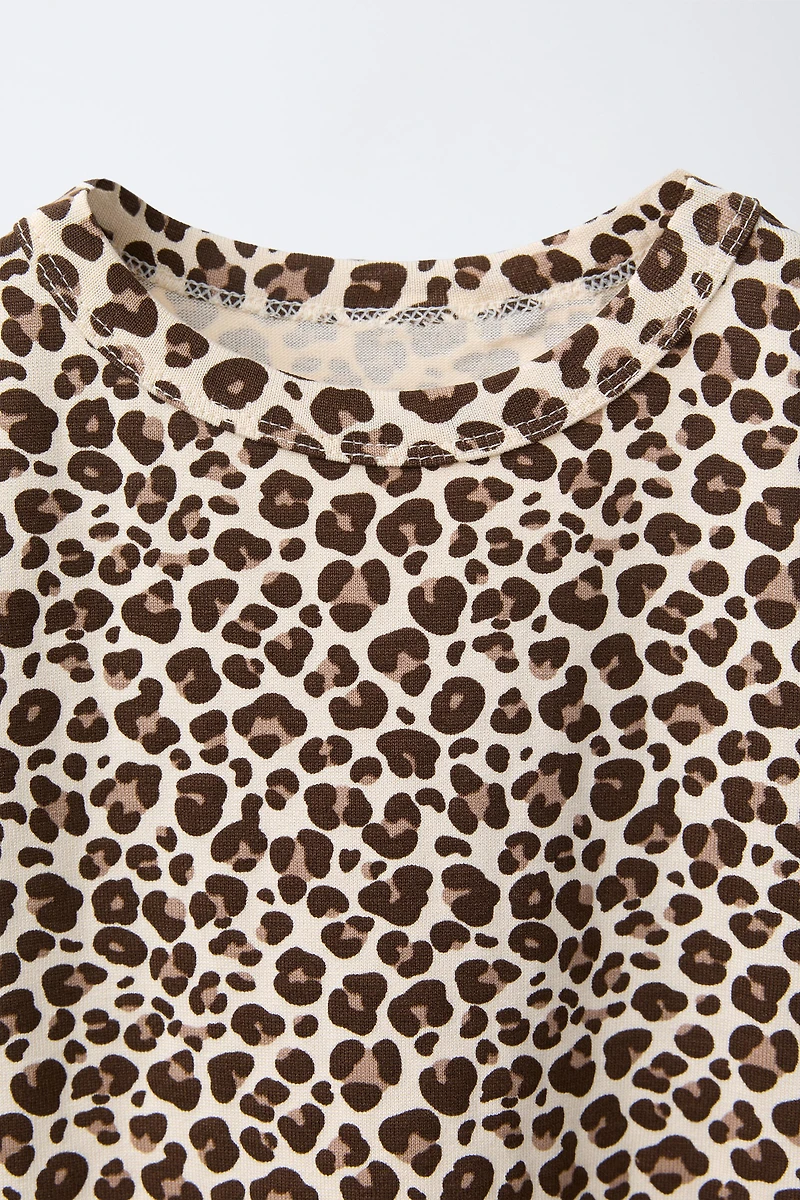 T-SHIRT ANIMAL PRINT