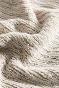 SERVIETTE DE BAIN TEXTURE CÔTELÉE