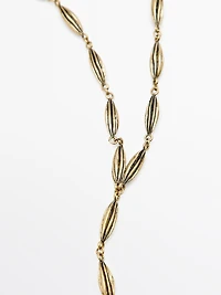 Collier long cacao