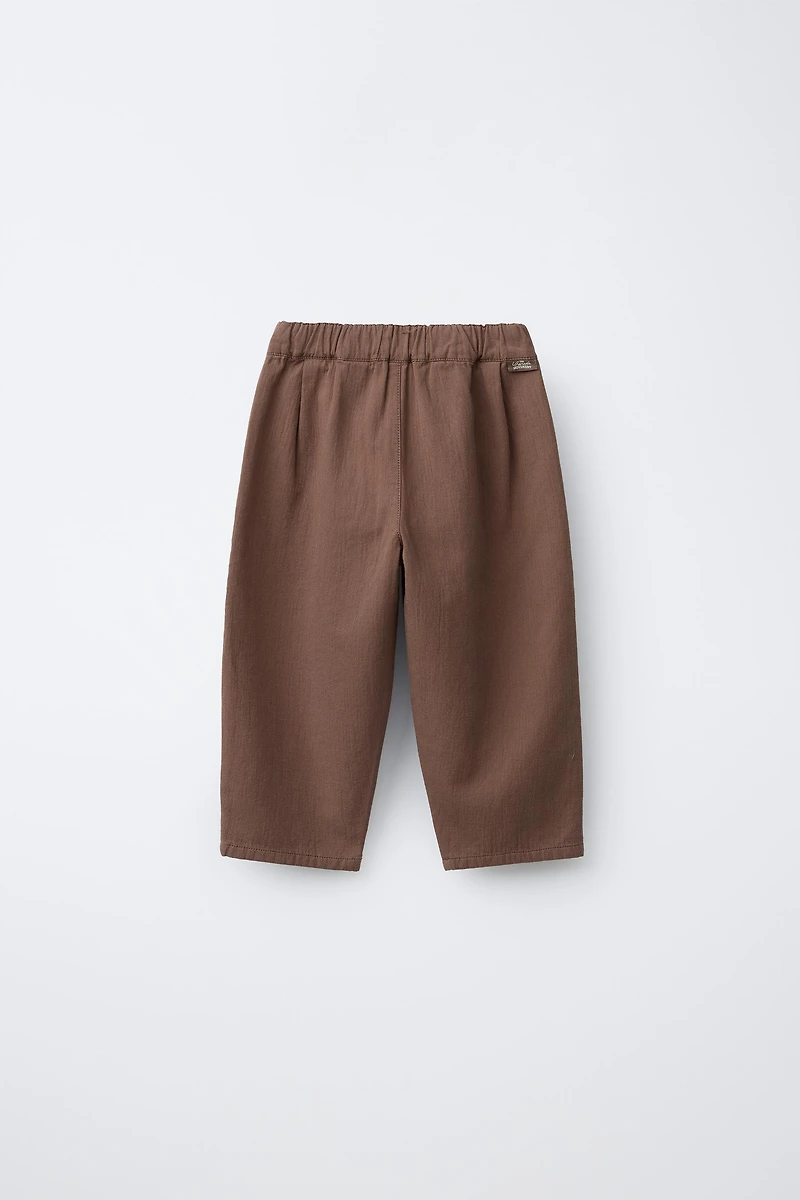 STRAIGHT LEG PANTS WITH POCKETS